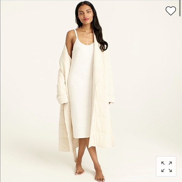 Skin X J.Crew quilted robe - Picture 4 of 8